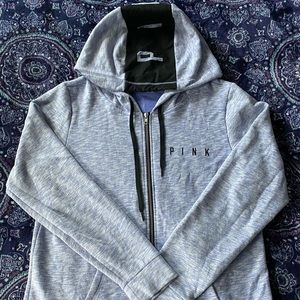 Purple zip-up jacket from PINK Victoria Secret